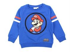 Name It imperial blue Super Mario sweatshirt